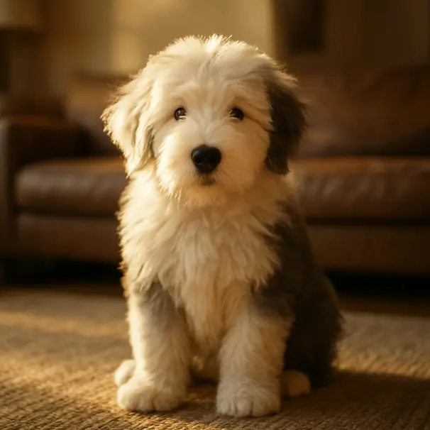 Old English Sheepdog Puppies: Care, Grooming and Training