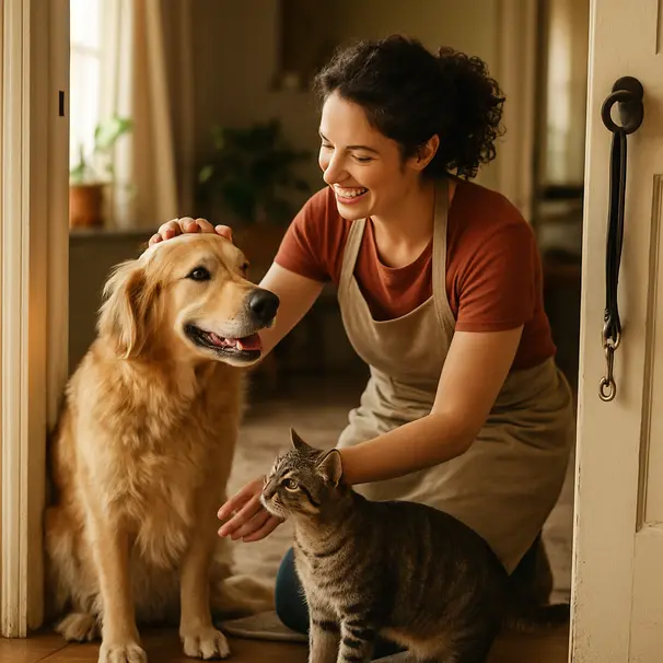 Wie finde ich den zuverlässigen pet carer für Hund und Katze