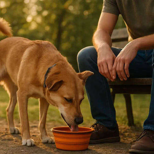 Come rinfrescare il cane nei giorni caldi