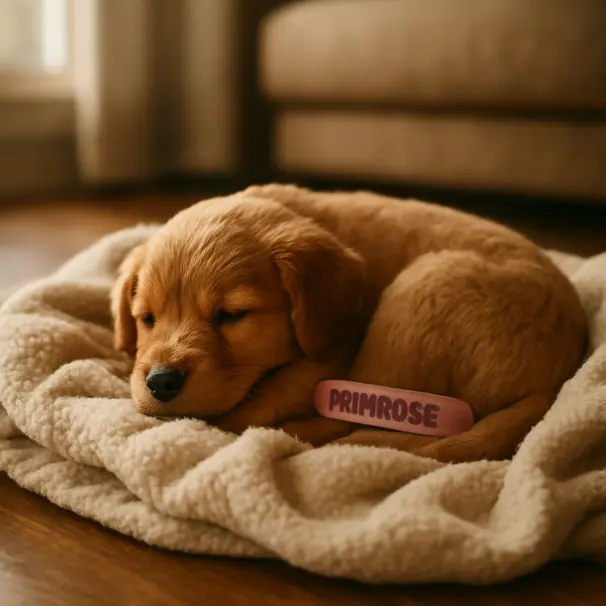 My first puppy story: joys and surprises of Primrose