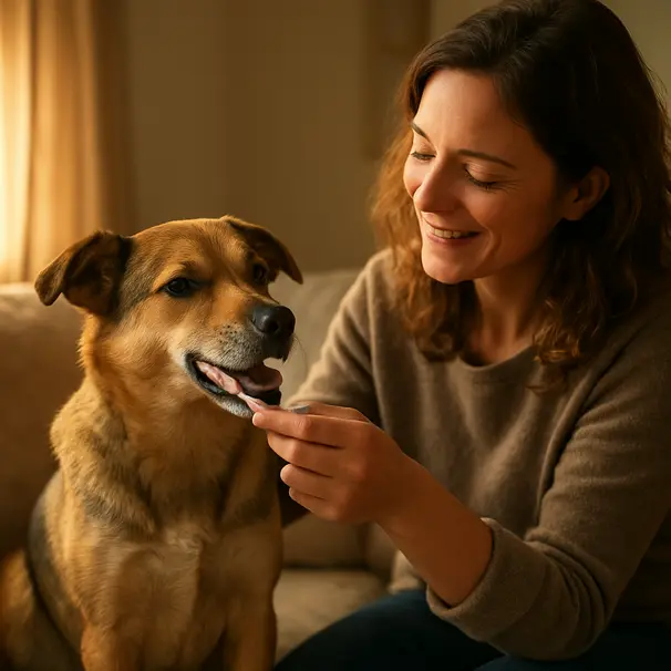 Come e quando pulire i denti del cane