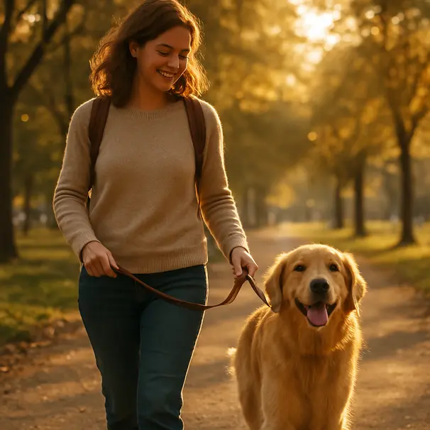 Passeggiata con il cane: ogni quanto uscire