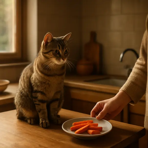 Can cats eat carrots? Healthy or harmful?