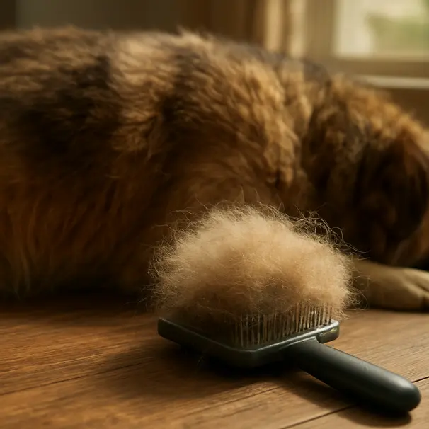 Cane che perde pelo: stress o muta? Ecco come capirlo
