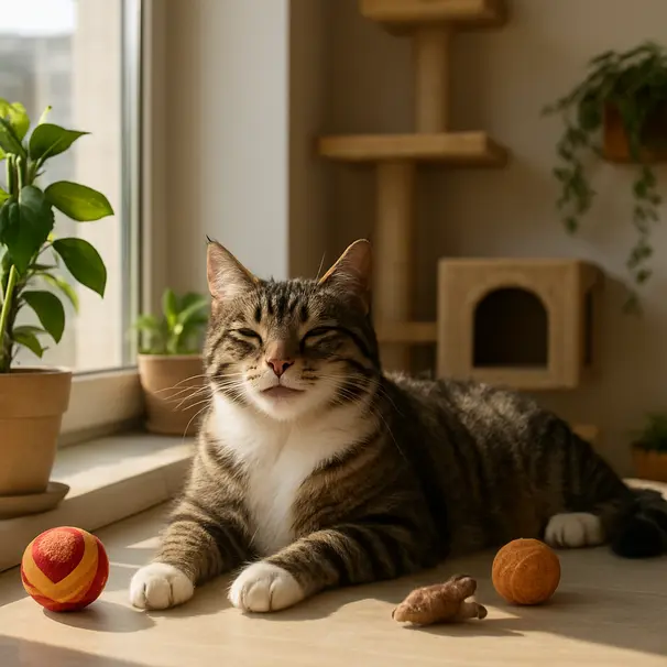 Chats d'intérieur : conseils pour une vie saine et heureuse
