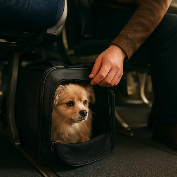 Flying with dogs: stress-free travel tips