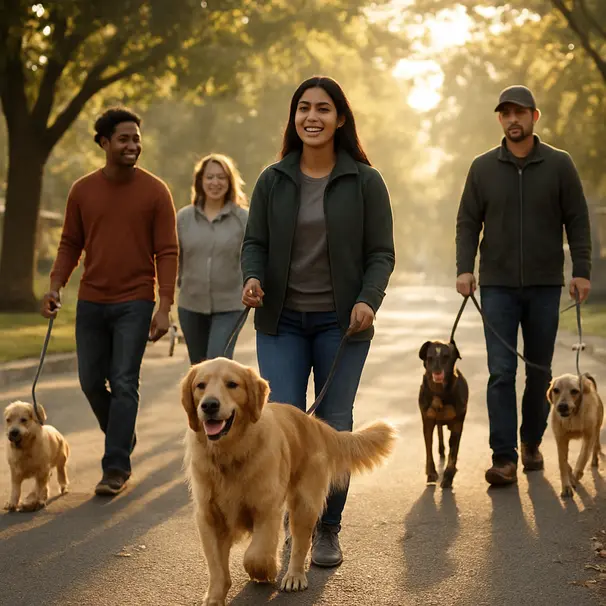 How pet carer networks strengthen human-animal bonds in communities