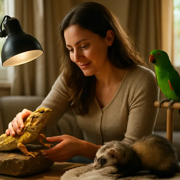 Essential health considerations for exotic pet owners and pet carers