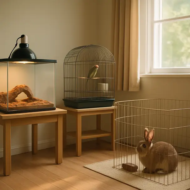 Housing requirements for exotic pets: a pet carer's guide