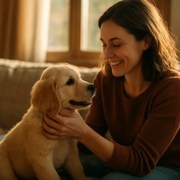 Puppy handling 101: gentle desensitization