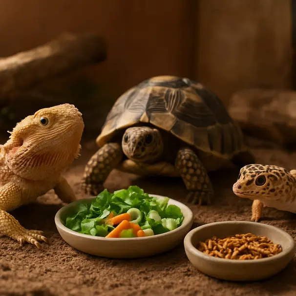 Gesunde Ernährung für Reptilien: Futtertipps für Halter