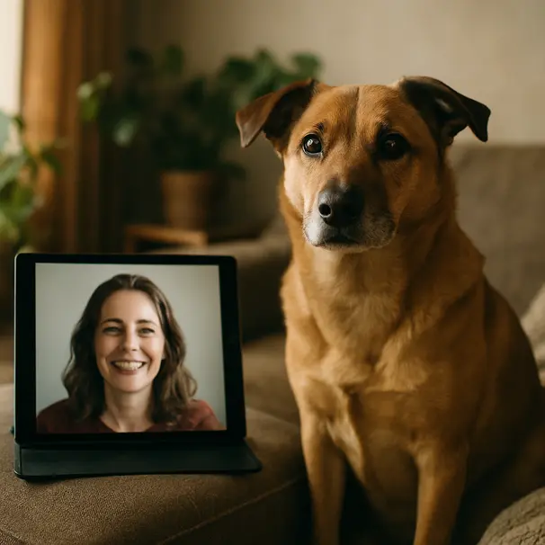 Can dogs recognise us on phones?