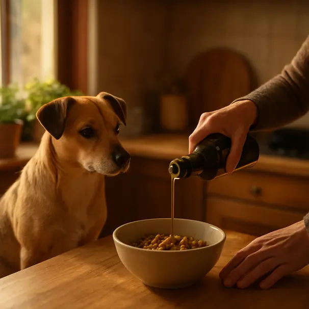 Olive oil for dogs: healthy or harmful?