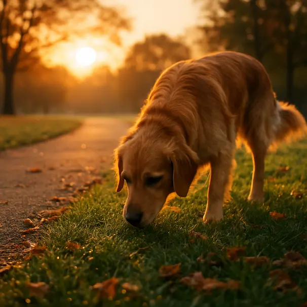 Why dogs sniff everything on walks