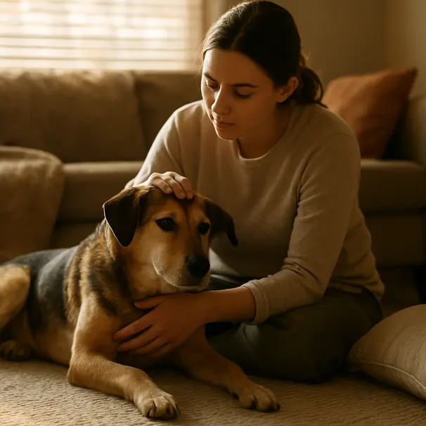 Comforting your dog: calm & caring tips