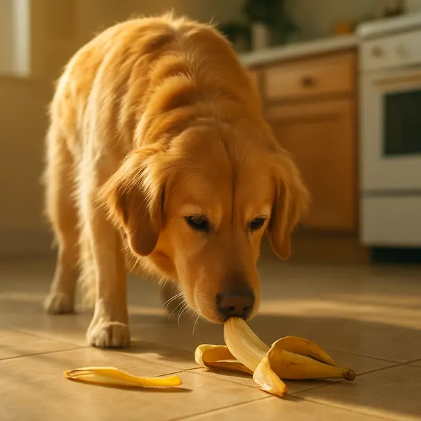 🍌 Can dogs eat banana peels? Vet explains