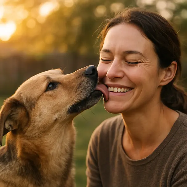 Why dogs lick your face: affection or habit?