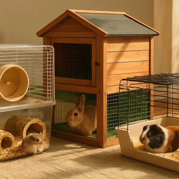Artgerechte Unterkünfte für Kleintiere: Hamster bis Kaninchen