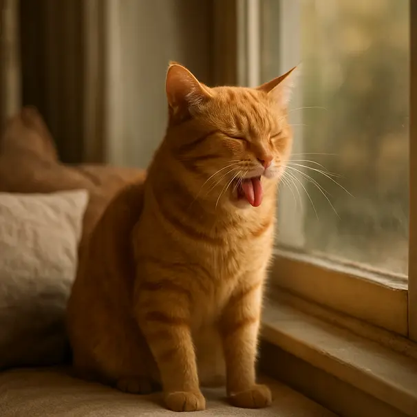 Why cats open mouth to smell scents