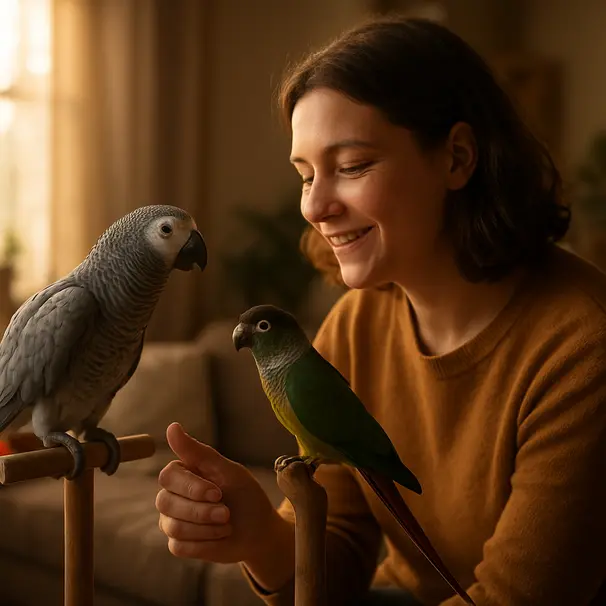 Understanding Bird Behaviour and Communication for Pet Carers