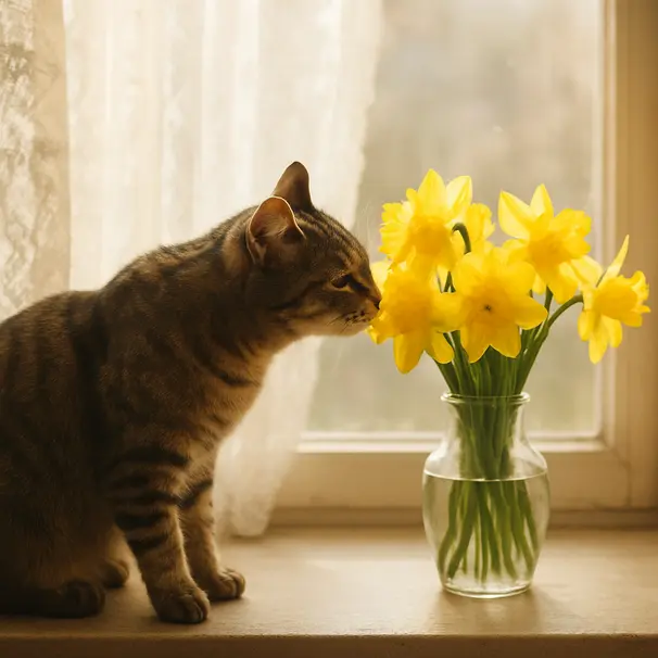 Are daffodils poisonous to cats?