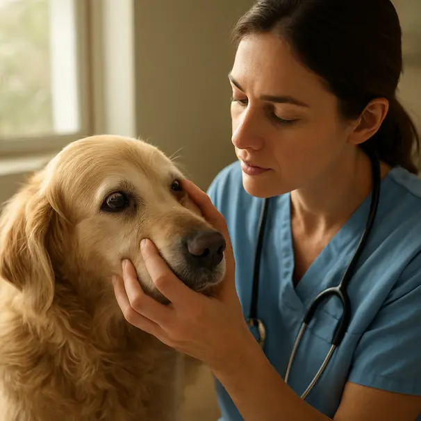 Dog cloudy eyes: causes & care