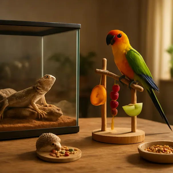 Alimentation et besoins nutritionnels des animaux exotiques