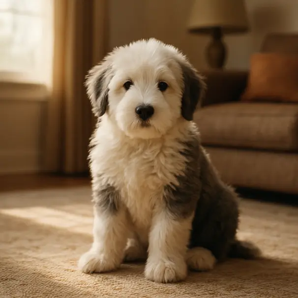 Old English Sheepdog puppy guide