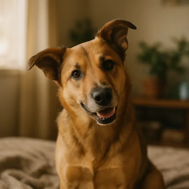 Why dogs tilt their head adorably