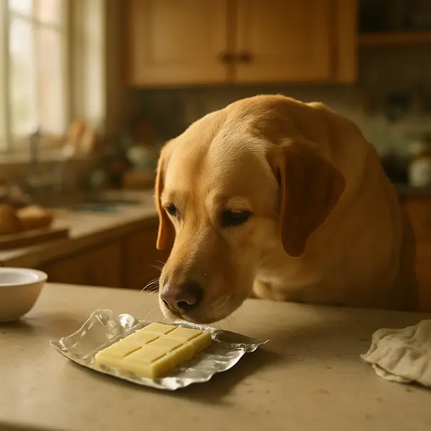 🍫 Can dogs eat white chocolate? No!