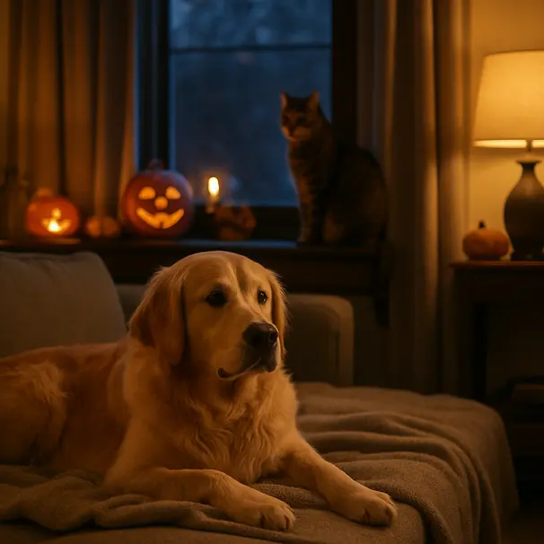 Halloween with Dogs and Cats: How to Keep Them Safe from Stress and Hazards