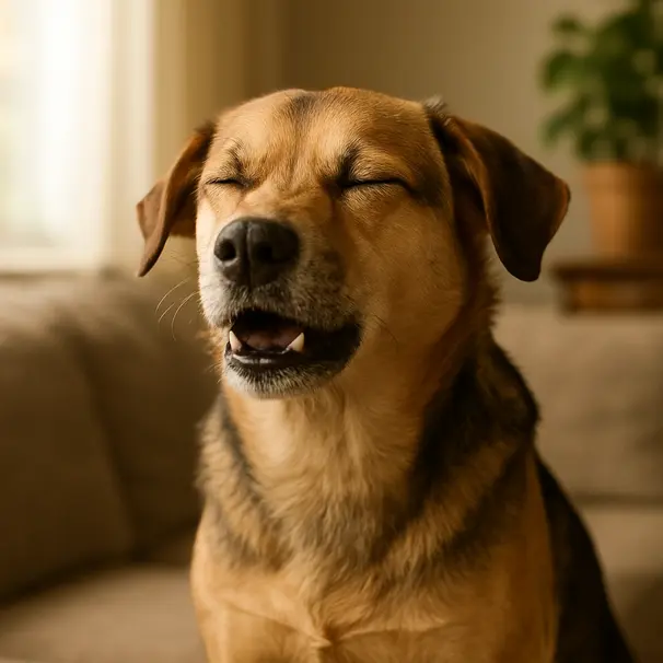 Dog sneezing: normal or not?