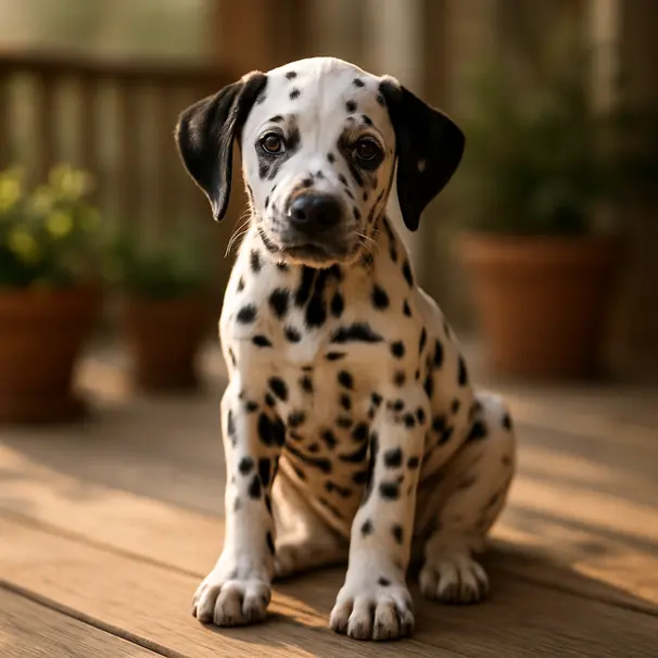 Dalmatian puppies: cute, smart & spirited